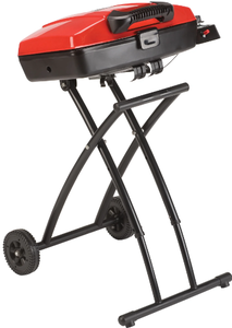 lot 86 image: Coleman Portable Sportster 1-Burner Propane Grill with 11,000 BTUs, Red