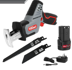 lot 436 image: Hyper Tough 12V Max Lithium-Ion Compact Reciprocating Saw with 1.5Ah Battery and Charger, 80005