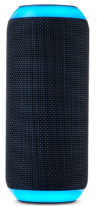 lot 452 image: onn. Medium Rugged Speaker with LED Lighting, Gray