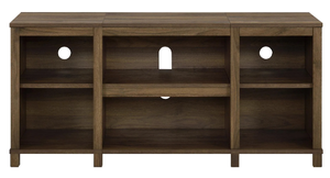 lot 528 image: Mainstays Parsons TV Stand for TVs up to 50, Canyon Walnut