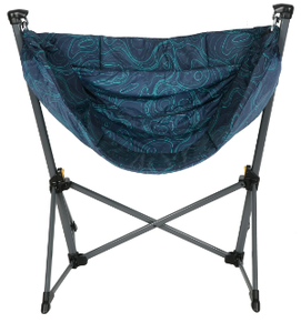 lot 538 image: Ozark Trail Portable Hammock Camping Chair, Nylon, Blue