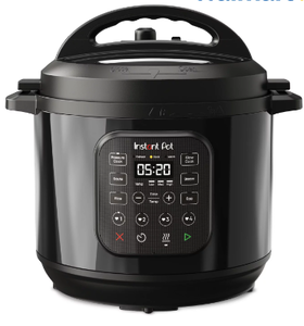 lot 580 image: Instant Pot Chef Series 8 Qt Pressure Cooker and Multi-Cooker