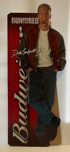 lot 18 image: Budweiser Dale Earnhardt Jr Cardboard Cutout