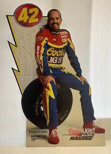 lot 20 image: Kyle Petty Cardboard Cutout