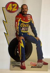 lot 23 image: Kyle Petty Cardboard Cutout