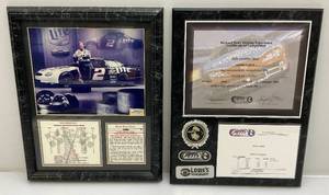 lot 42 image: Rusty Wallace Plague & Richard Petty Driving Experience Plaque