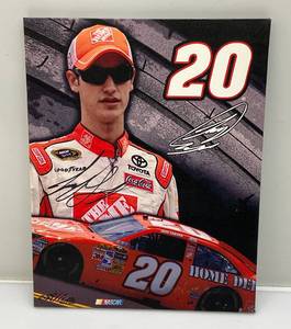 lot 43 image: Joe Gibbs Signed NASCAR Print  11 x 14