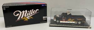 lot 90 image: 124 Scale Diecast Miller (Rusty Wallace) Limited Edition 1 Of 5,000 Stock Car Bank (NIB)