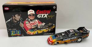 lot 93 image: 124 Scale Diecast Action Racing Collectibles (John Force) Limited Edition ELVIS Presley Funny Car (NIB)
