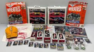 lot 96 image: Misc. Sports Collectibles  Including Dante Culpepper & More