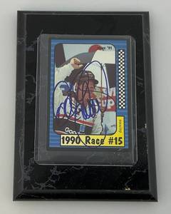 lot 103 image: Dale Earnhardt Signed Trading Card With COA