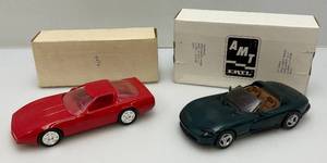 lot 108 image: Ertl 1995 Dodge Viper & Corvette Promo Cars With Original Boxes