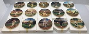 lot 127 image: Vintage Bradford Exchange Limited Editon Legends Of Baseball Decorative Collectors Plates 8