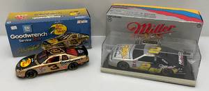 lot 143 image: Action Brand Limited Edition (Dale Earnhardt) 124 Scale Scale Diecast #3  Stock Car & Miller Racing Limited Edition 124 Scale Diecast Collectors Bank  #2 Rusty Wallace (NIB)
