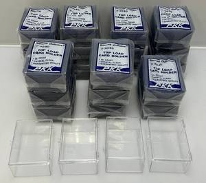 lot 161 image: 500 Top Load Trading Card Holders