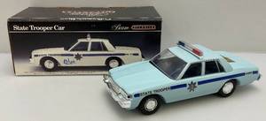 lot 168 image: Jim Beam Blue State Trooper Car Decanter (Empty)