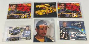 lot 197 image: NASCAR Signed Photos Including (Michael Waltrip) And More With COAs