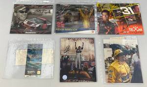 lot 205 image: NASCAR Signed Photos Including (Kevin Harvick) And More With COAs