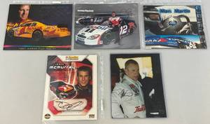 lot 209 image: NASCAR Signed Photos Including Sterling Marlin) And More With COAs