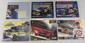 lot 211 image: NASCAR Signed Photos Including (Richard Petty) And More With COAs