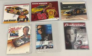 lot 212 image: NASCAR Signed Photos Including (Dale Earnhardt Jr.) And More With COAs