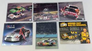 lot 216 image: NASCAR Signed Photos Including (Jeff Gordon) And More