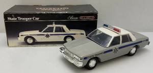 lot 222 image: Jim Beam State Trooper Car Decanter In Original Box (Empty)