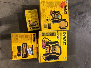 Lot of Assorted Dewalt Portable Power Stations Various Models and Conditions Customer Returns See Pictures