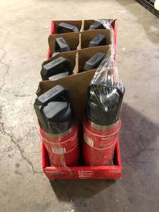 Lot of Milwaukee PACKOUT Red 24 oz. Insulated Bottle WChug Lid Customer Returns See Pictures