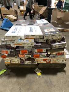 Pallet of Assorted Assorted Mixed Flooring Various Models and Conditions   Customer Returns See Pictures