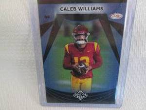 lot 9 image: 2024 Sage Caleb Williams Rookie Car...