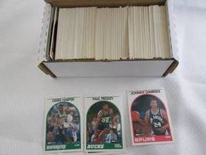 lot 48 image: Box Of 1989-90 NBA Hoops Basketball...