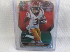 lot 62 image: 2022 Bowman U Jordan Addison Rookie...