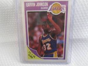 lot 66 image: 1989-90 Fleer Magic Johnson Card...
