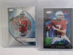 lot 80 image: 2023 Sage CJ Stroud Rookie Cards...