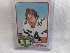 lot 93 image: 1976 Randy White Rookie Card...