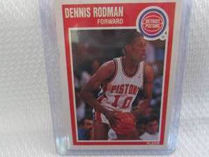 lot 101 image: 1989-90 Dennis Rodman Card...