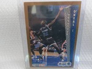 lot 104 image: 1992-93 Fleer Shaquille ONeal Rook...