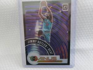 lot 115 image: 2020-21 Optic Jimmy Butler Purple P...
