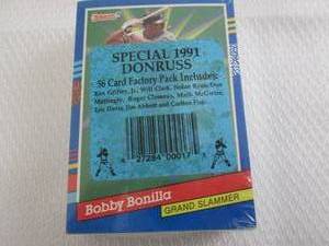 lot 141 image: 1991 Donruss Special Baseabll Pack...