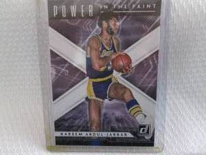 lot 192 image: 2021-22 Donruss Kareem Abdul Jabbar...