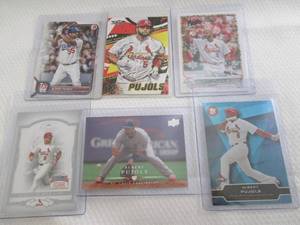 lot 195 image: Assorted Albert Pujols Cards...