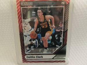 lot 206 image: 2024 Donruss Caitlin Clark Card...