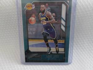 lot 223 image: 2020-21 Playbook LeBron James Card...