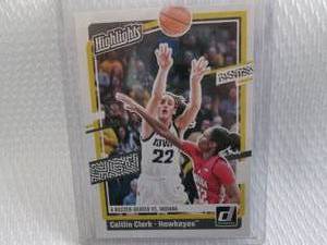 lot 227 image: 2024 Donruss Caitlin Clark Highligh...