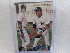 lot 229 image: 1992 Upper Deck Tom Selleck Mr Base...