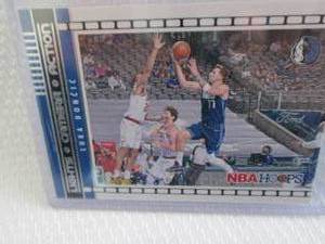 lot 238 image: 2021-22 Hoops Luka Doncic Lights Ca...