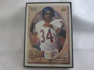 lot 249 image: 1993 Upper Deck Walter Payton Box B...