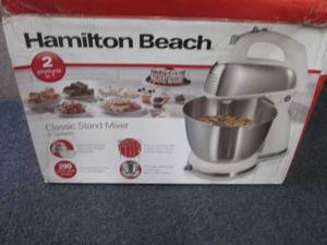 lot 293 image: Hamilton Beach 4-Qt. 6-Speed Stand ...