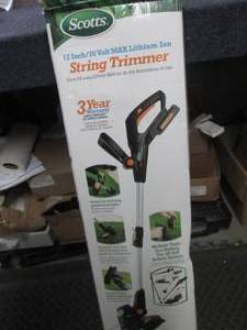 lot 294 image: Scotts 12 20V Lithium-Ion Cordless...
